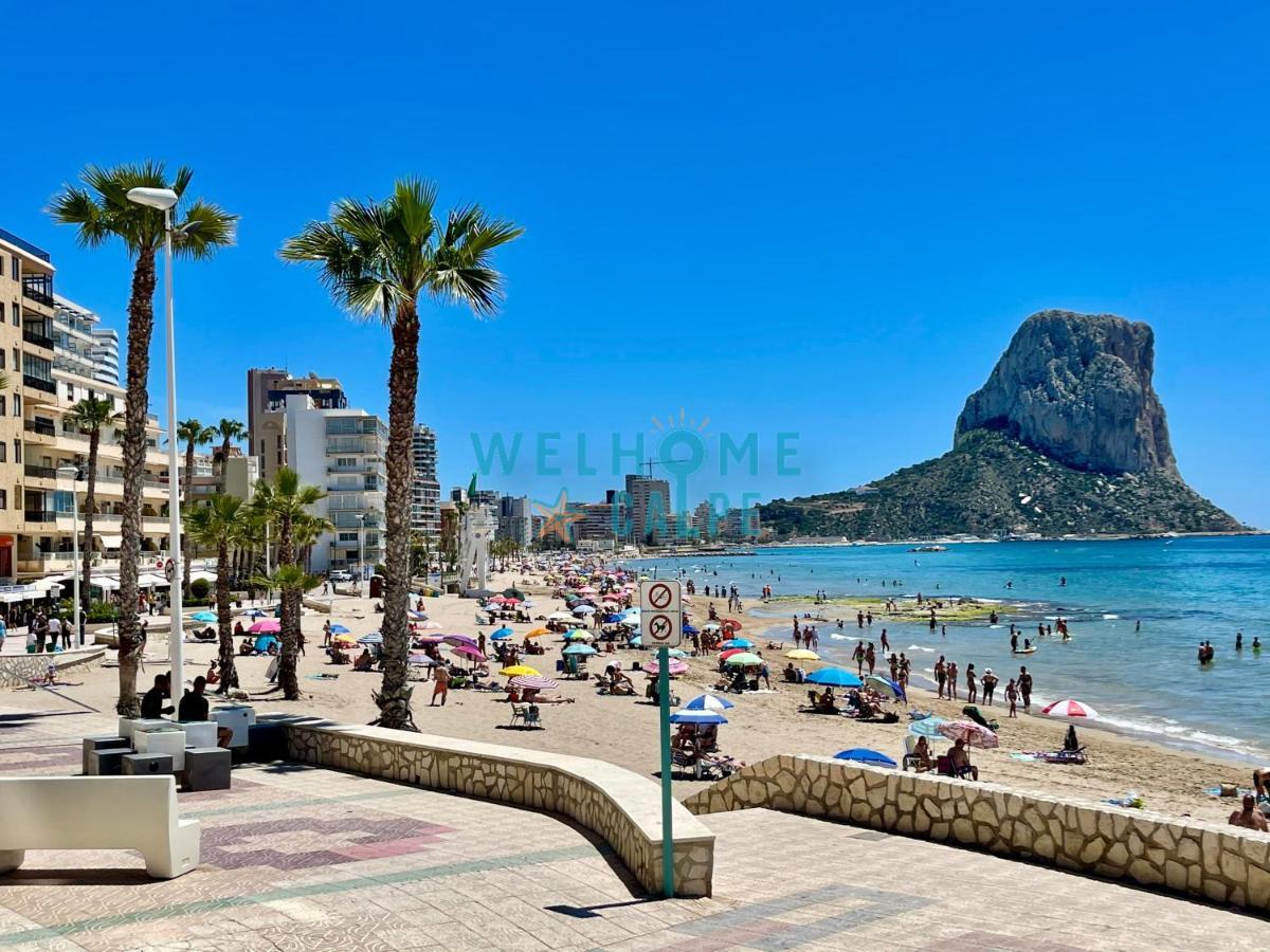 Ferienwohnung Lima Con Piscina Y Vista Al Mar Calp Exterior foto