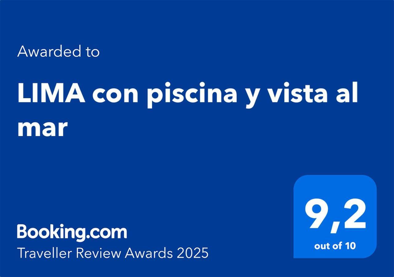 Ferienwohnung Lima Con Piscina Y Vista Al Mar Calp Exterior foto